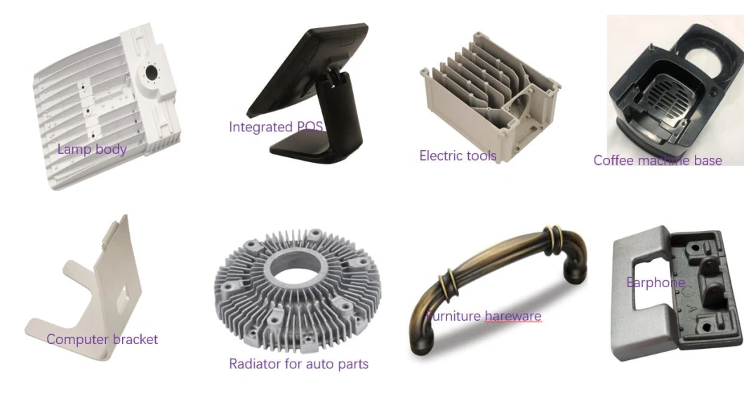 Chinese Manufacturer Shiny Plating Nickel Zinc Alloy Products Zamac Products Zamak Products